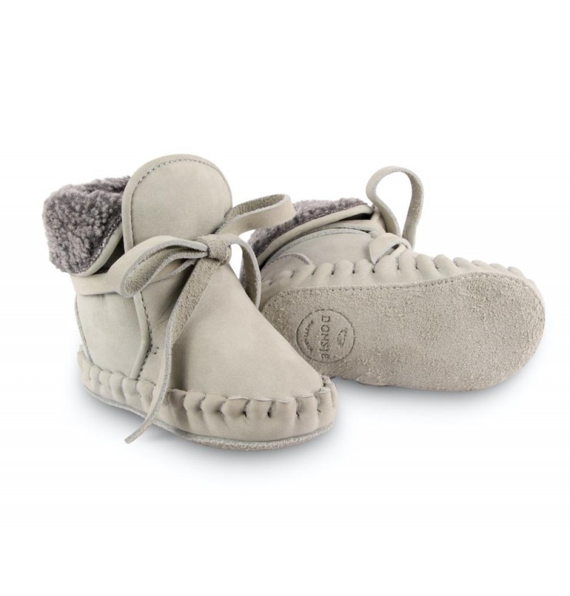 Stivaletto Light Grey Nubuck