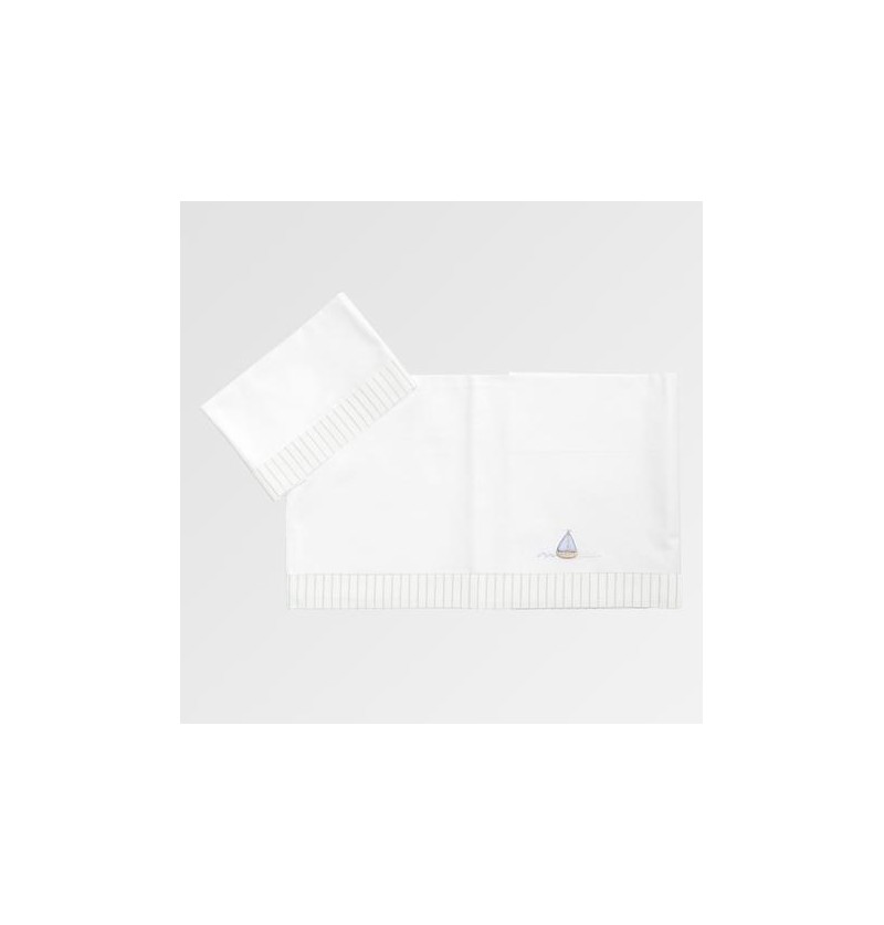 Lenzuola 3 pezzi barchetta...