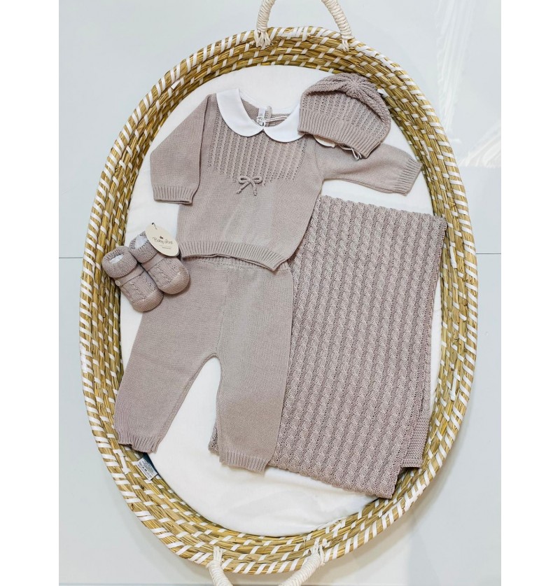 Cappellino ecrù Baby Lord